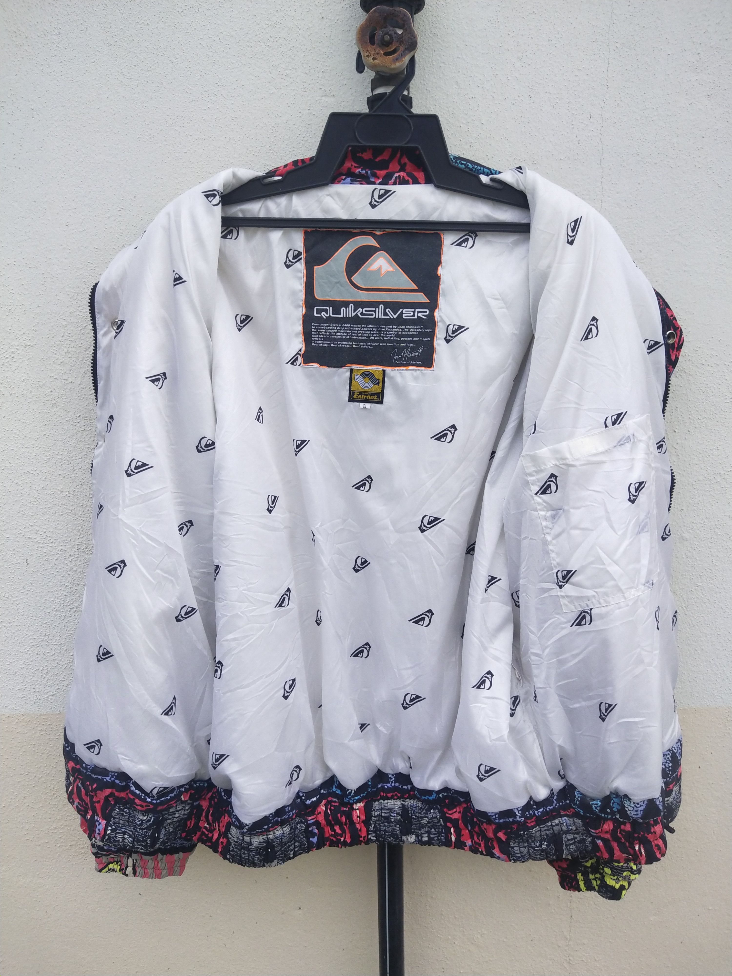 Quiksilver 🔥 Rare Vintage Quiksilver Multicolour Jacket Size US L / EU 52-54 / 3 - 13 Thumbnail