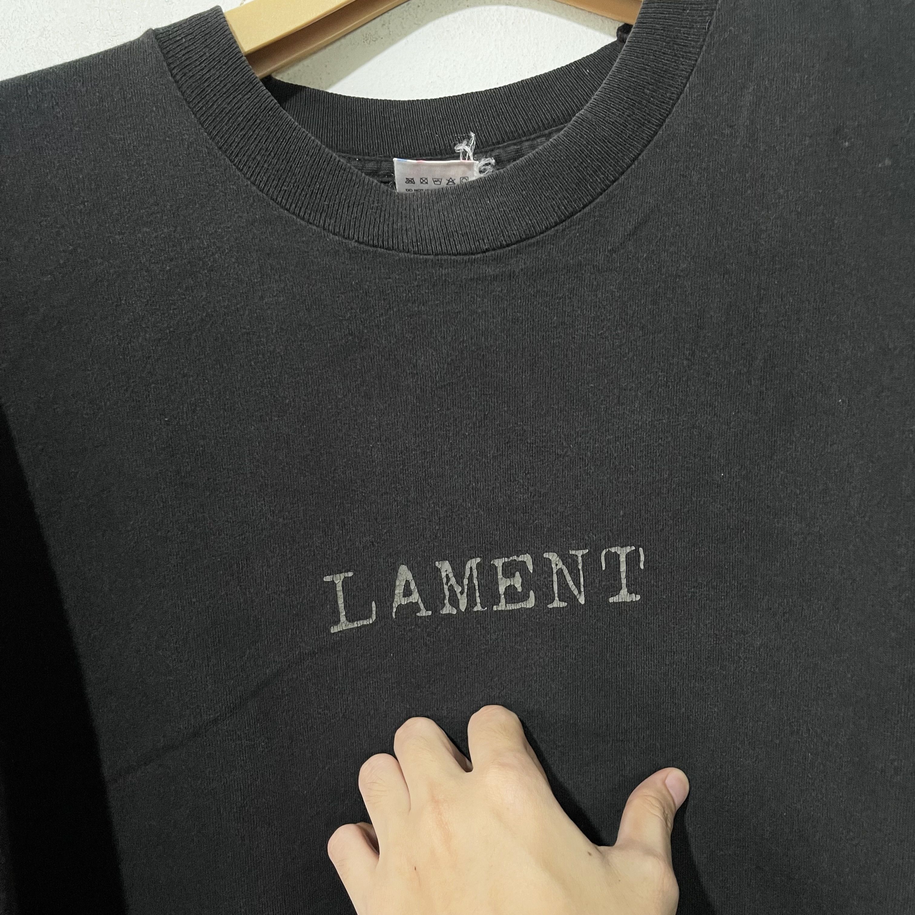 Vintage Vintage 90s Lament Resurrection Band Shirt Size US XL / EU 56 / 4 - 2 Thumbnail