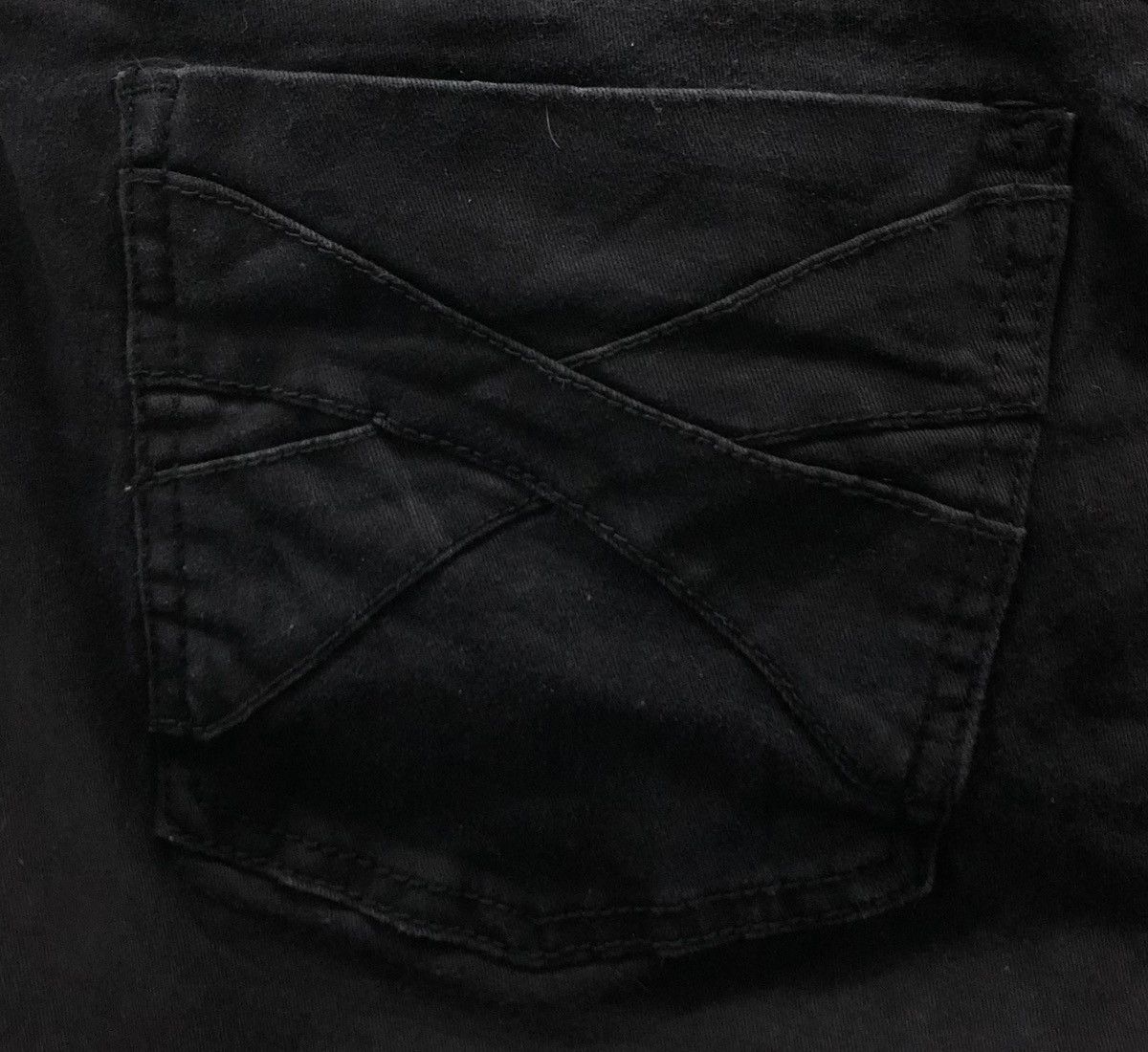 Royal Bones by DAWG GOODMAN Black Distressed Skinny Jeans