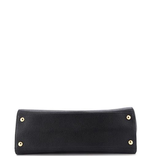Salvatore Ferragamo o1s1rm1124 Size: OS / Vara Bow Leather Tote Bag in Black Size ONE SIZE - 4 Thumbnail