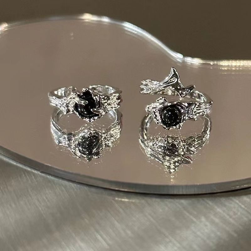 Jewelry Modern Jewelry Rings Open Size Chrome Ring (Size 7-13) Size ONE SIZE - 4 Thumbnail