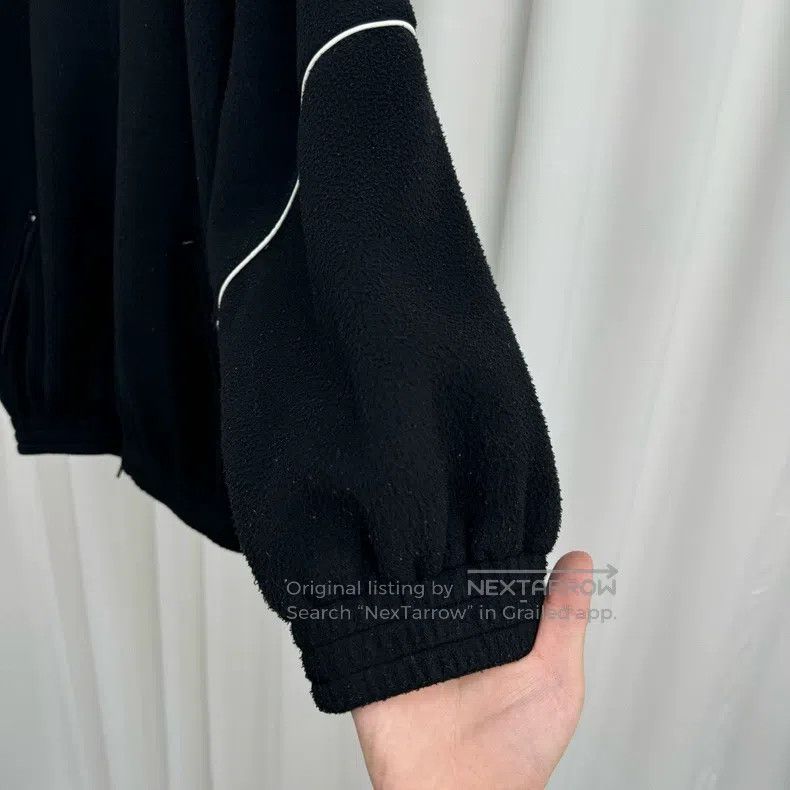 Balenciaga Balenciaga Double Hook Embroidered Fleece Zip Jacket Size XXS / US 00 / IT 34 - 4 Thumbnail