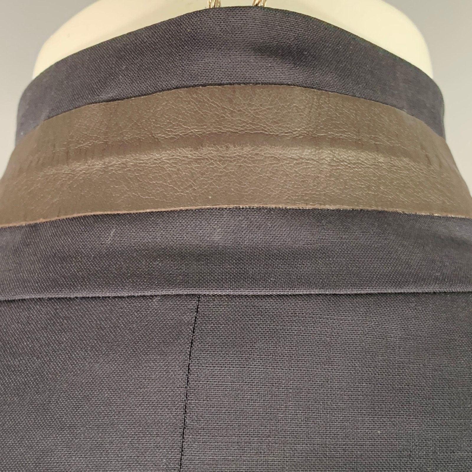 OAMC OAMC Size M Navy Wool Blend Drawstring Jacket Size US M / EU 48-50 / 2 - 4 Thumbnail