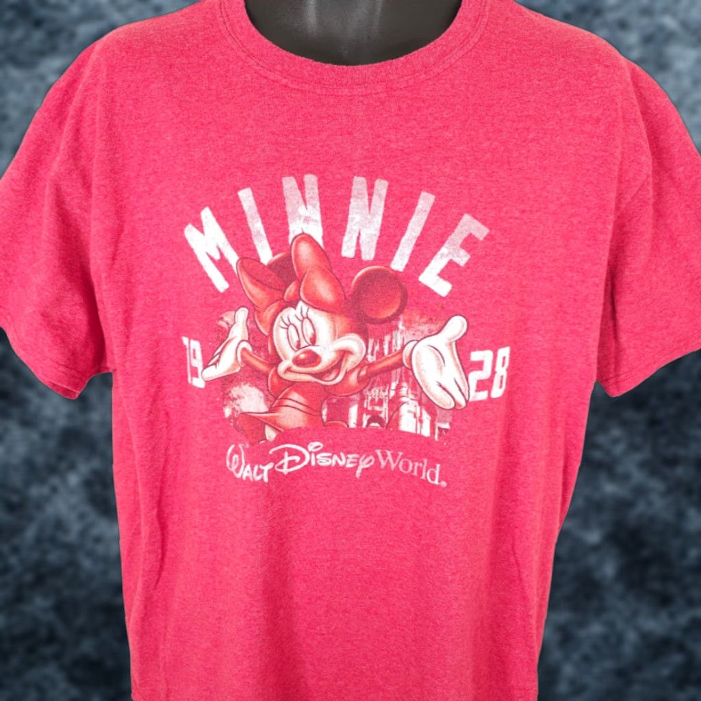 Disney Disney Shirt Mens Size Large Red Minnie Mouse Walt Disney World Size US L / EU 52-54 / 3 - 1 Thumbnail