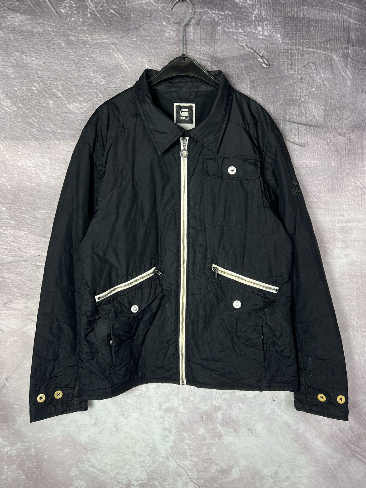 G-Star G-Star Raw York Jkt Quilted Multipocket Urban Utility Jacket Size US L / EU 52-54 / 3 - 1 Thumbnail
