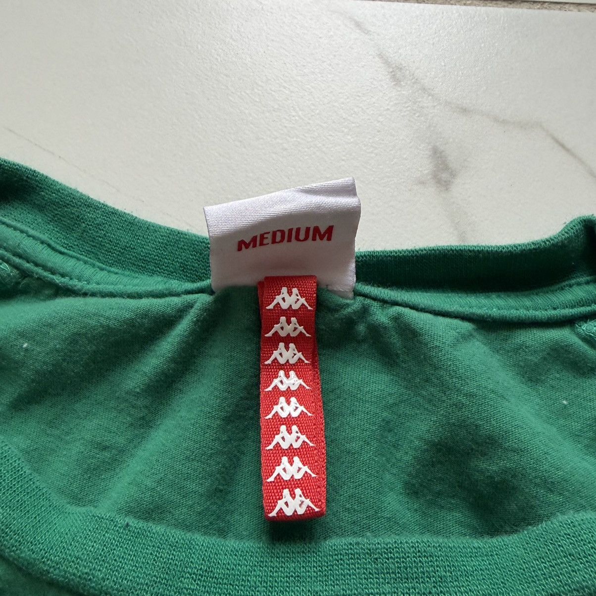 Kappa Kappa 222 Banda Coen Slim T Shirt Tee Size M Green White Size US M / EU 48-50 / 2 - 3 Thumbnail
