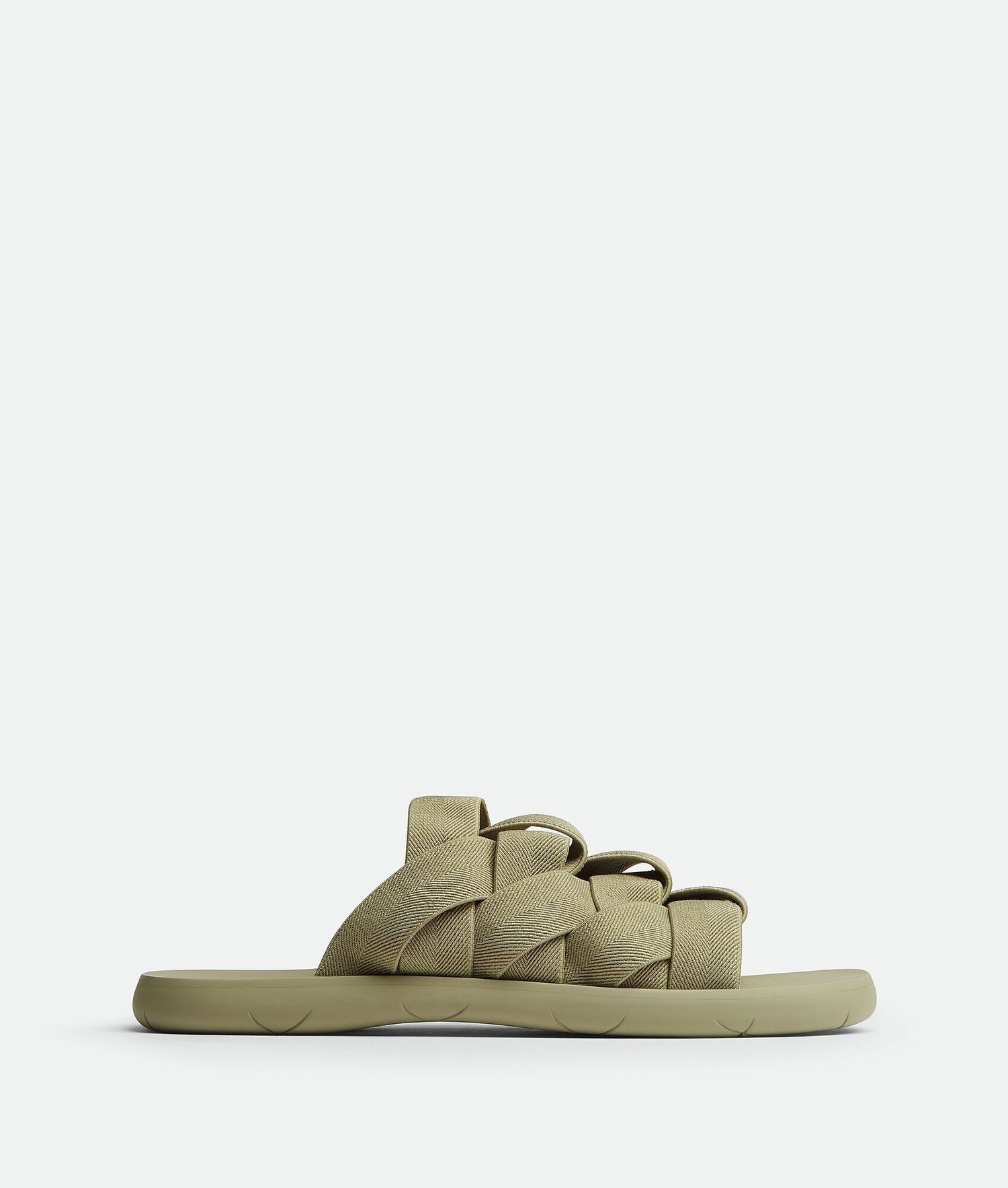 Mule Sandals Slides in khaki