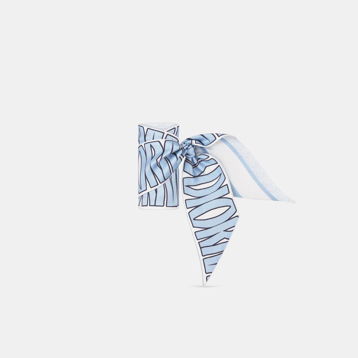 Dior o1bcso1str0226 Size:OS/Allover Scarf in White/Pale Blue Size ONE SIZE - 1 Thumbnail