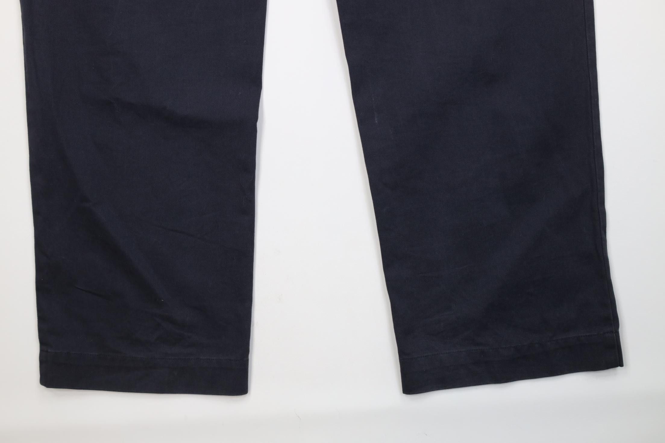 Polo Ralph Lauren Vintage 90s Ralph Lauren Wide Leg Chino Pants Cotton Blue Size US 38 / EU 54 - 14 Thumbnail