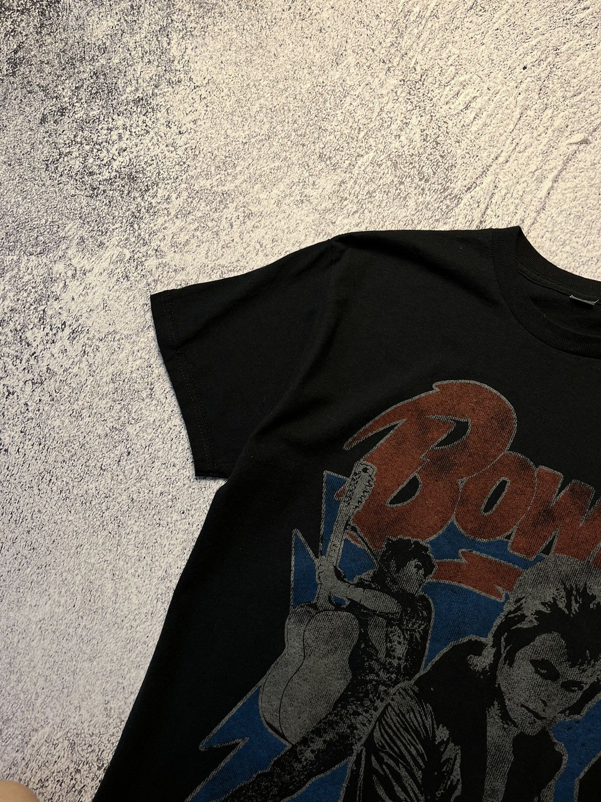 Band Tees David Bowie Ziggy Stardust 1972 World Tour T Shirt Rare Size US M / EU 48-50 / 2 - 9 Thumbnail