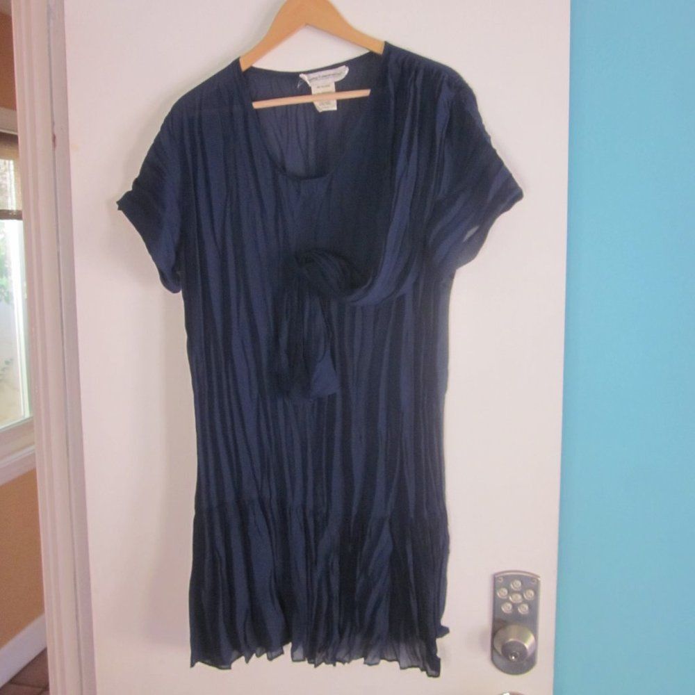 Vintage Young Edwardian Blue Vintage Dress Size L Size L / US 10 / IT 46 - 3 Thumbnail