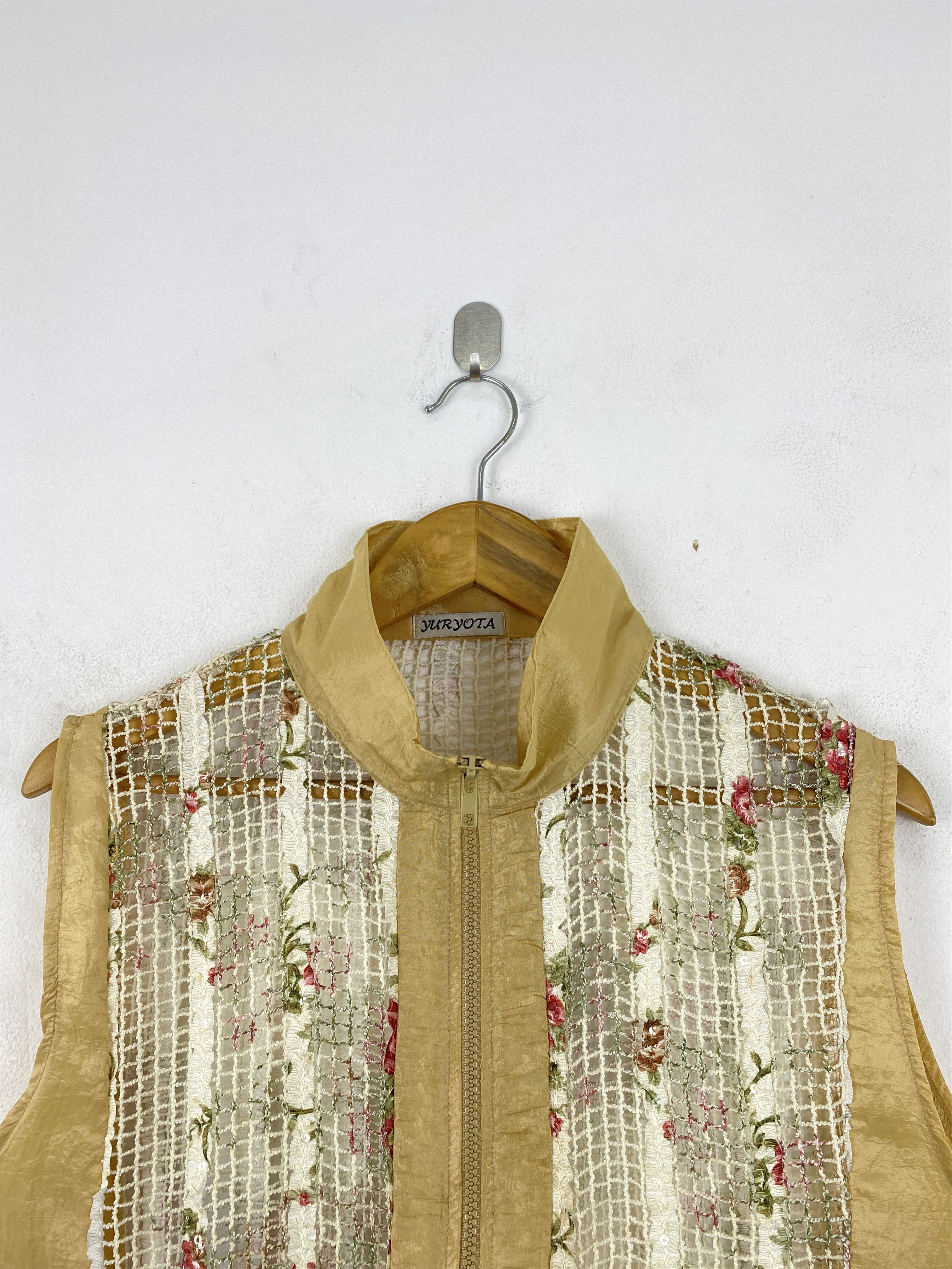 Japanese Brand Vintage Japanese Brand YURYOTA Zipper Vest Jacket JA0176 Size US S / EU 44-46 / 1 - 4 Thumbnail