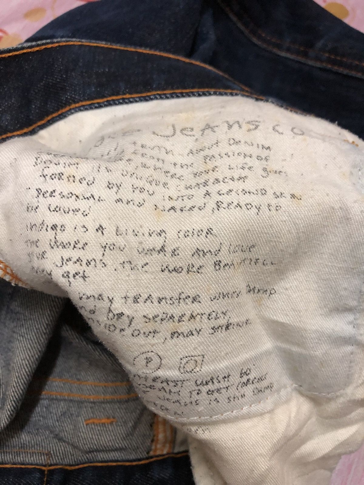 Nudie Jeans Nudie Slim Jim Denim Jeans Size US 30 / EU 46 - 15 Thumbnail