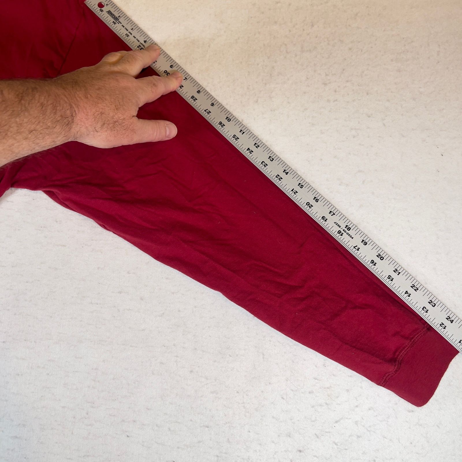Hanes Hanes Beefy T Henley Shirt Men's XL 100% Cotton Thick Warm Size US XL / EU 56 / 4 - 10 Thumbnail