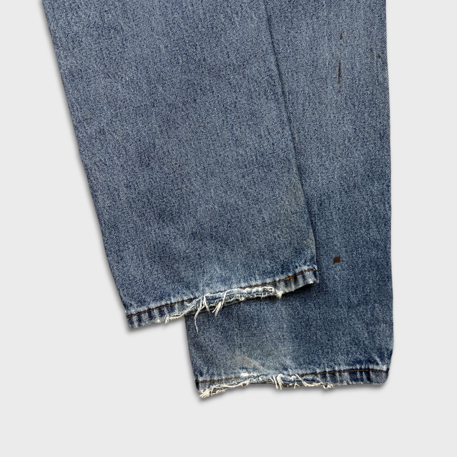 Levi's × Vintage Levi's 516 Jeans Mens 34x34 Slim Straight Light Wash Denim Size US 34 / EU 50 - 9 Thumbnail