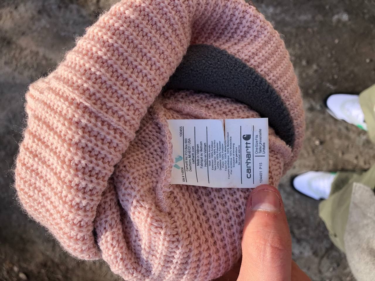Carhartt Wip × Vintage VERY RARE CARHARTT WORK IN PROGRESS KNIT HATS DESIGNER Y2K Size ONE SIZE - 3 Thumbnail