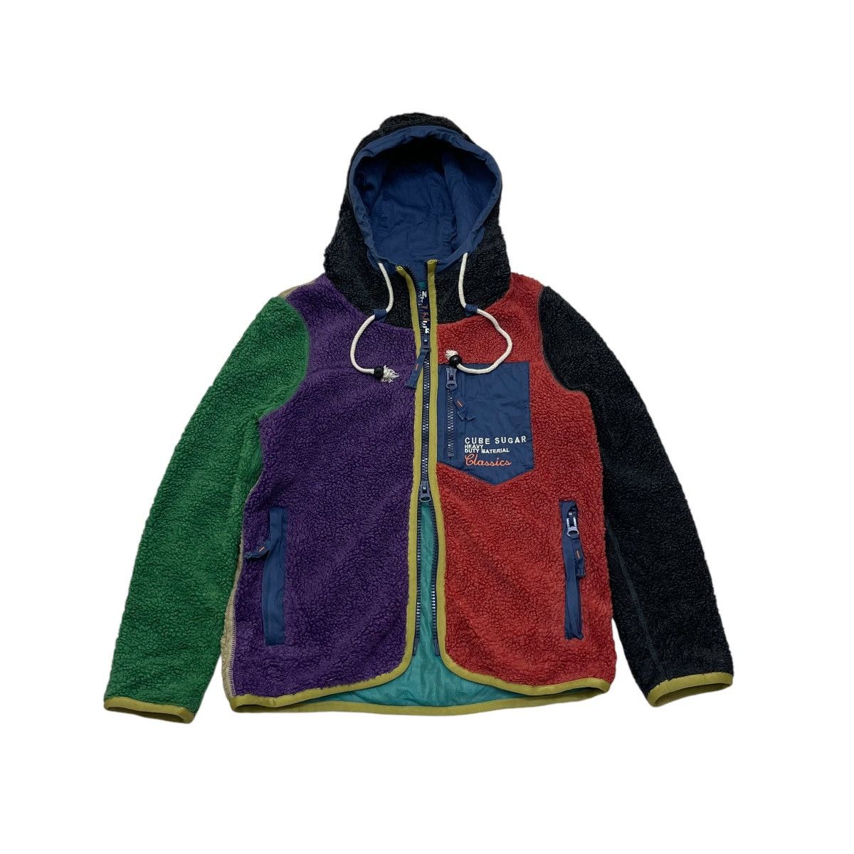 Patagonia × Vintage 💥Cube Sugar Pleasant Heard Heavy Duty Material Size M / US 6-8 / IT 42-44 - 1 Thumbnail