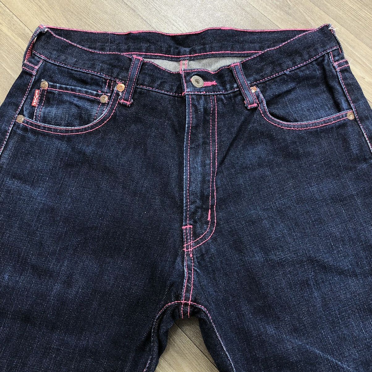 Futura Vintage Futura Lavoratories Pinky Stitch Blue Jeans Size US 30 / EU 46 - 14 Thumbnail