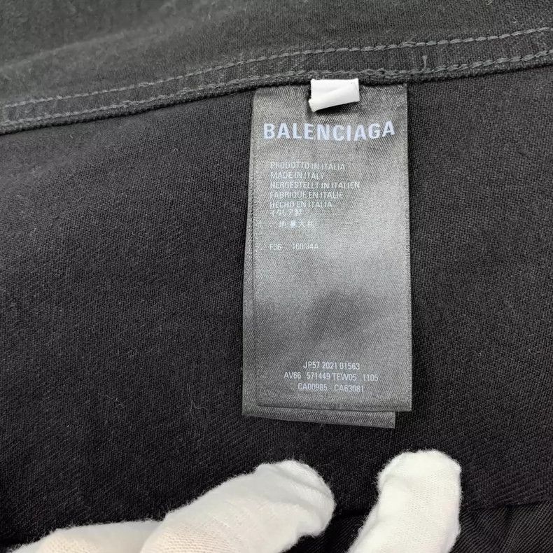 Balenciaga Balenciaga size 36 Black logo monogrammed beaded cotton la Size US XS / EU 42 / 0 - 7 Thumbnail