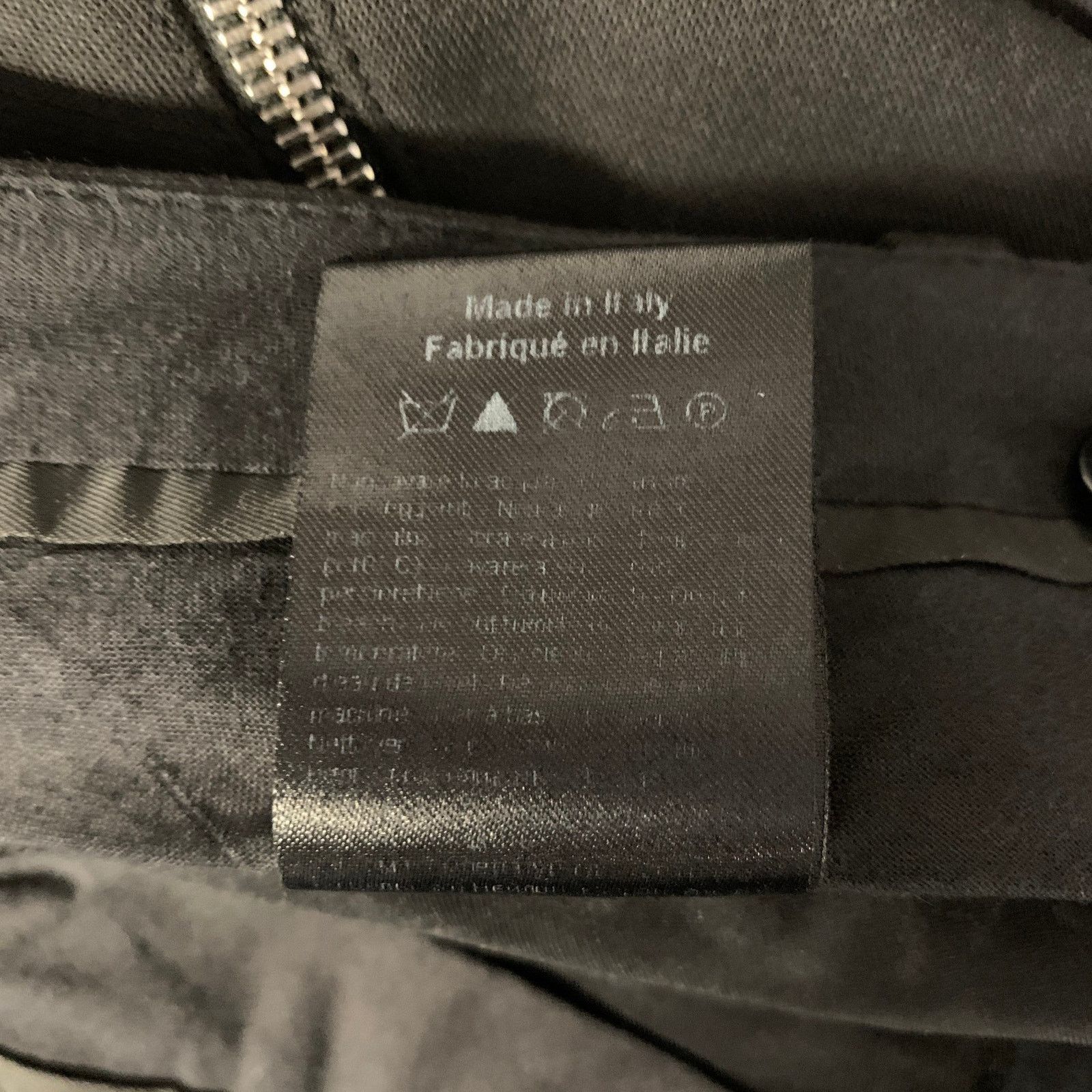 Neil Barrett NEIL BARRETT Size 32 Black Zip Pocket Skinny Pants Size US 32 / EU 48 - 6 Thumbnail