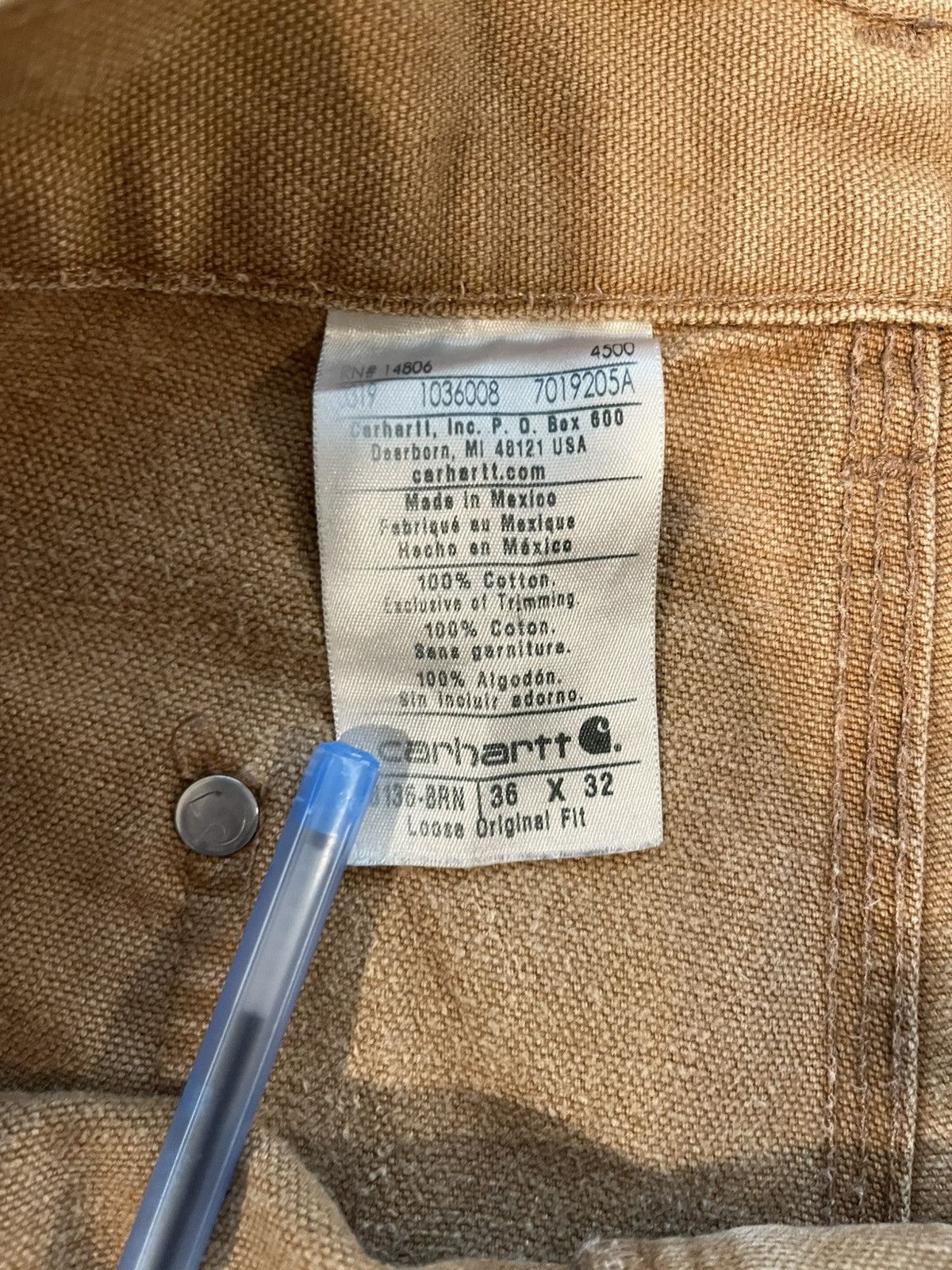 Carhartt Carhartt double knee carpenter pants Size US 36 / EU 52 - 3 Thumbnail