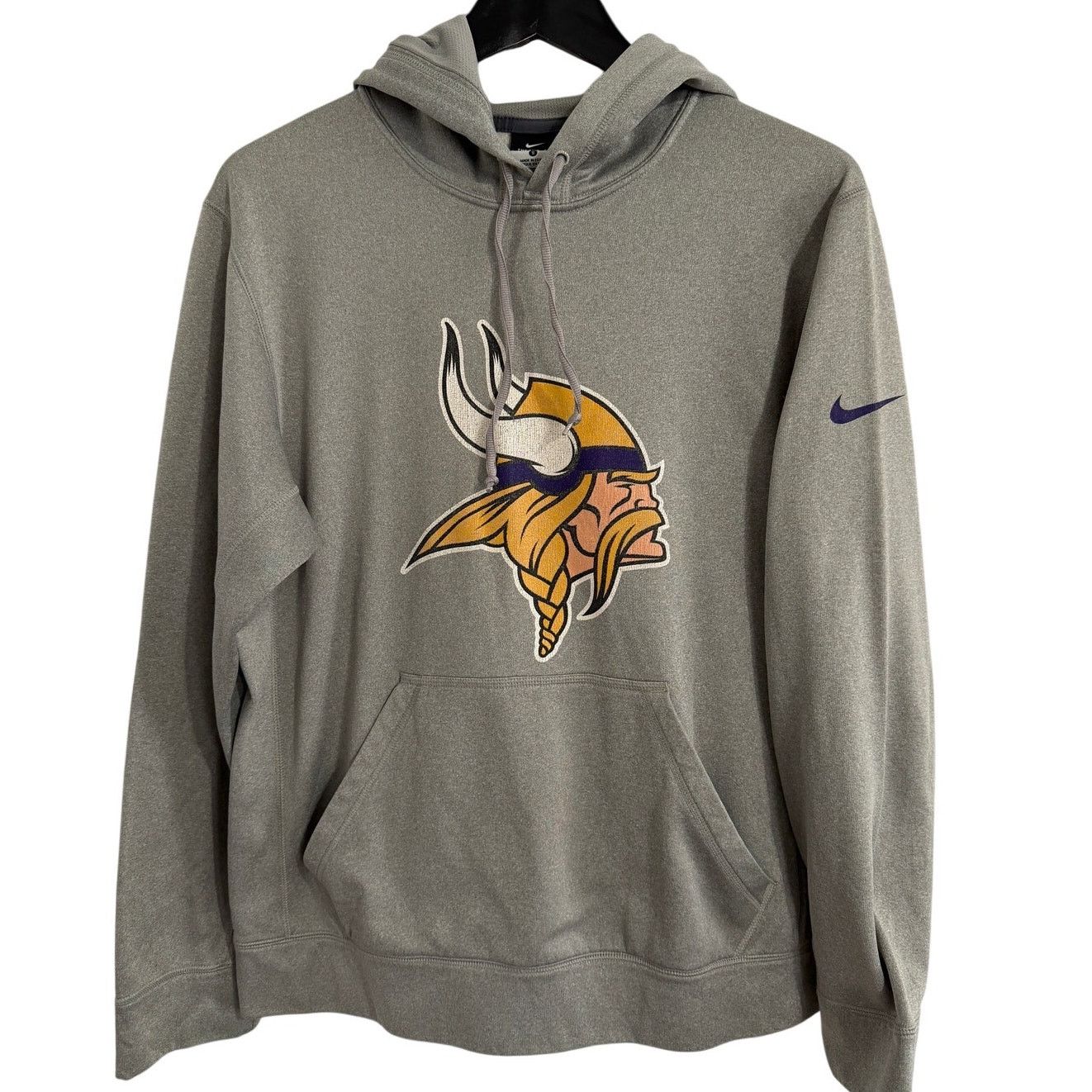 Nike Minnesota Vikings Nike Therma Fit Hoodie Sweatshirt Size S Size US S / EU 44-46 / 1 - 1 Thumbnail