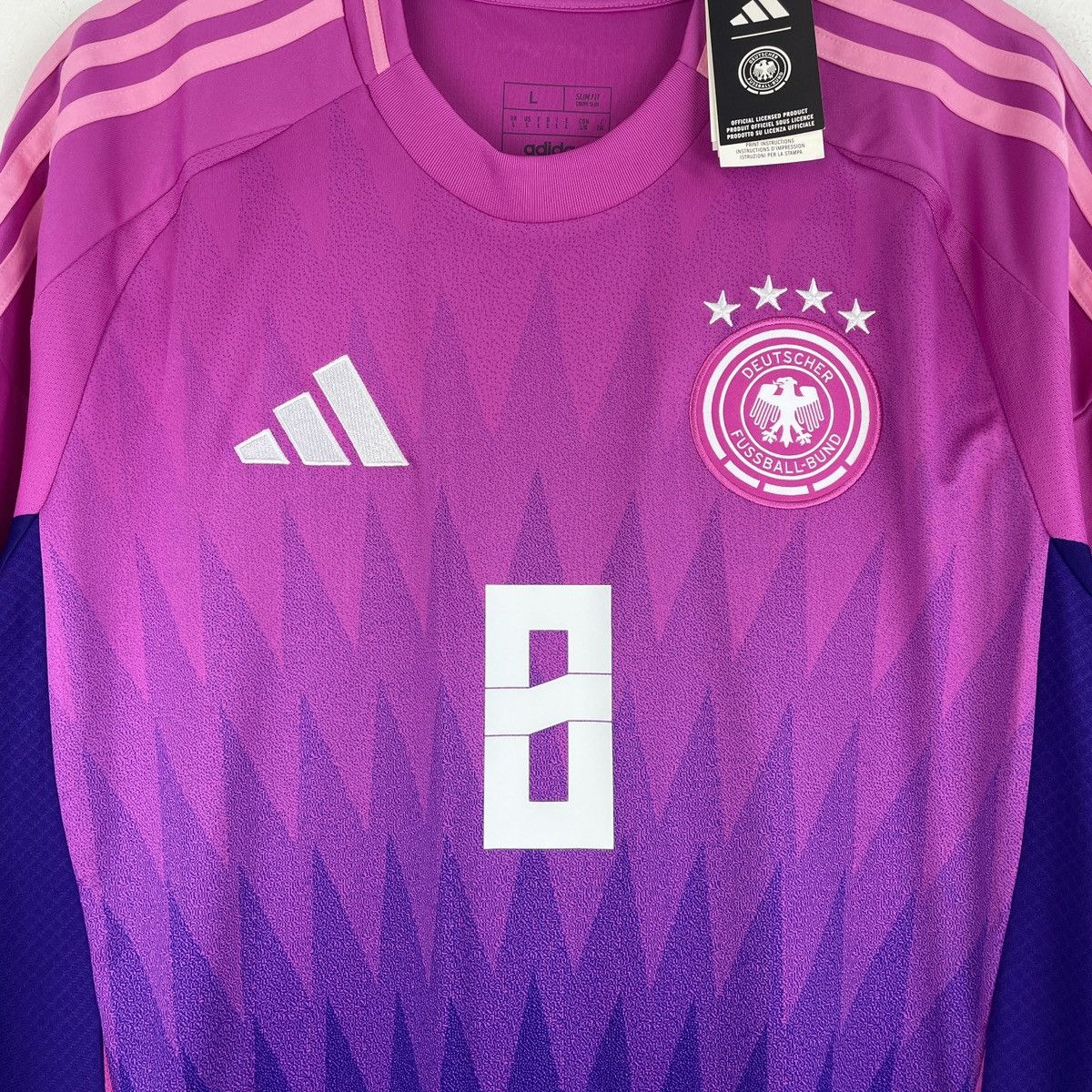 Adidas Germany Toni Kroos Adidas Genuine Jersey Euro 2024 size L Size US L / EU 52-54 / 3 - 3 Thumbnail