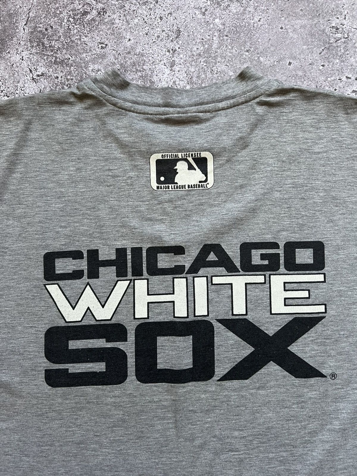MLB Vintage 90s Chicago White Sox Tim Raines Rock of Ages Size US L / EU 52-54 / 3 - 15 Thumbnail