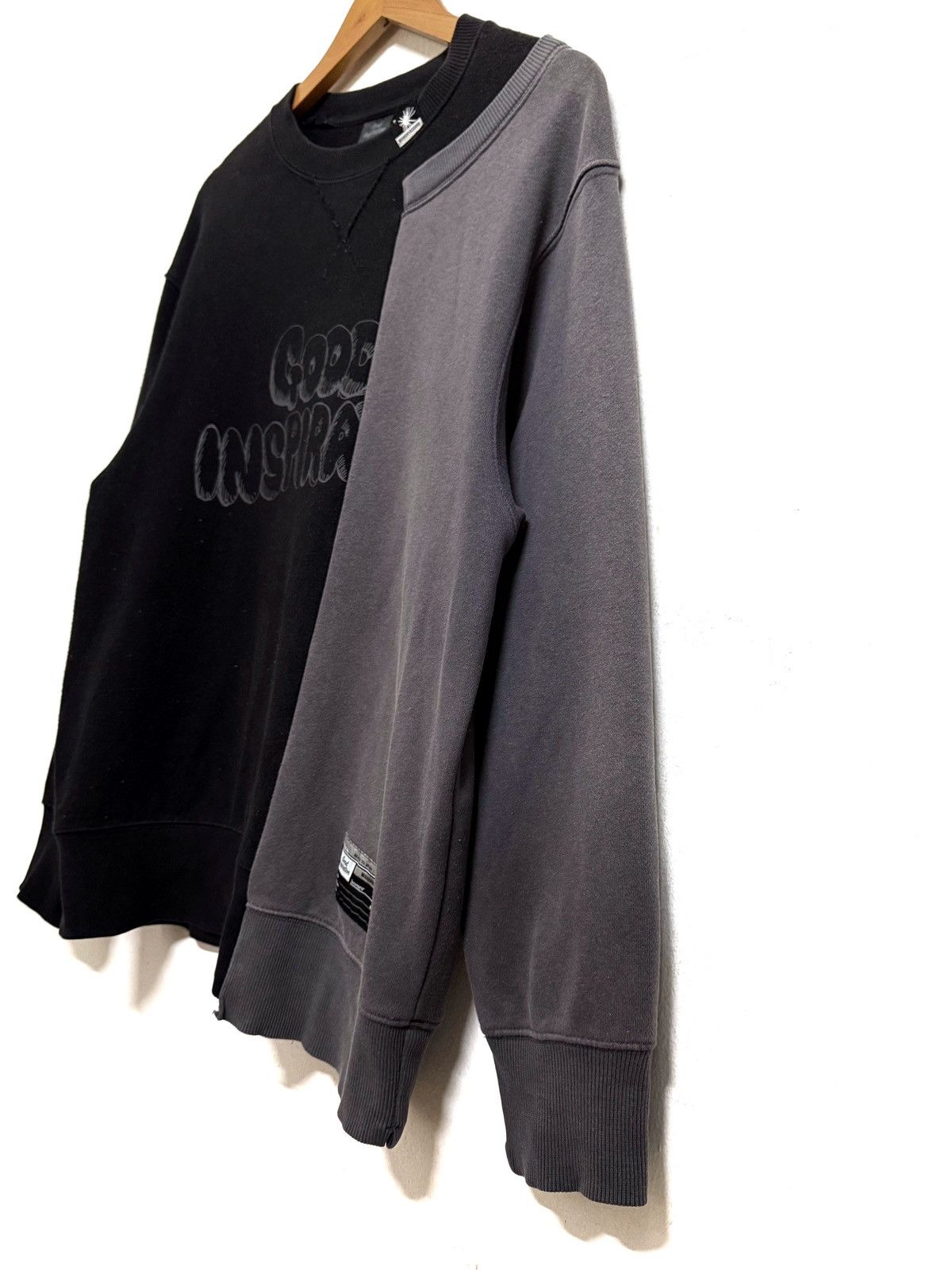 Maison MIHARA YASUHIRO Miharayasuhiro Good Inspiration Rebuild Crewneck Sweatshirt Size US M / EU 48-50 / 2 - 3 Thumbnail