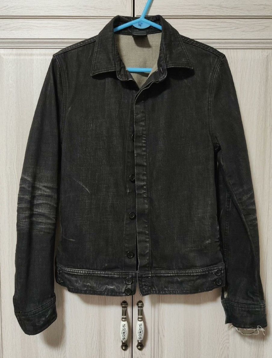 Dior black denim jacket fashion