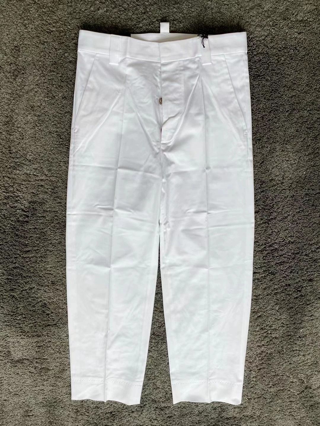 Dsquared2 White Casual Pants Size 26 Size US 26 / EU 42 - 1 Thumbnail