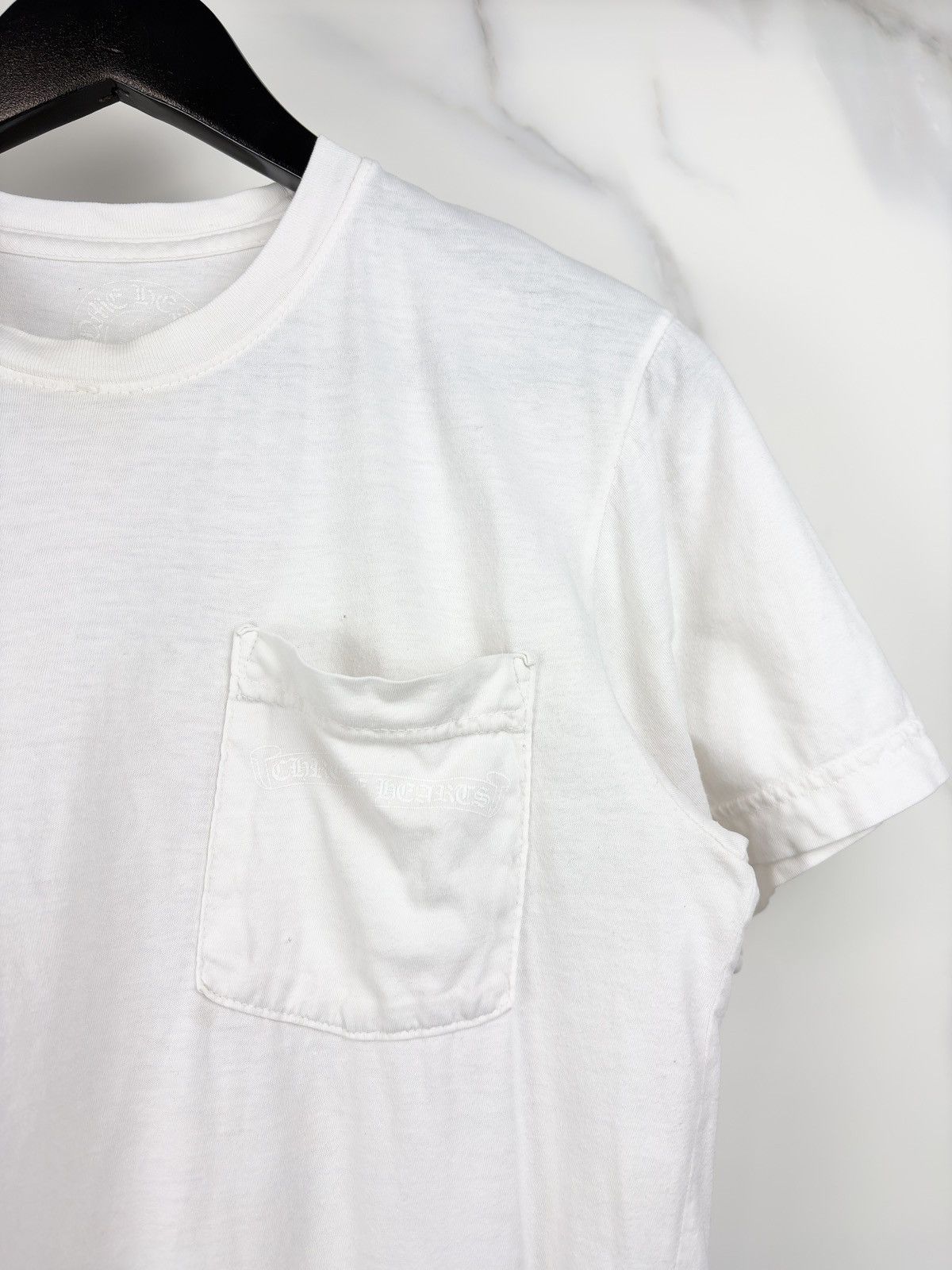 Chrome Hearts Chrome Hearts Vine Hairy Dagger Scroll Logo Pocket Tshirt Size US S / EU 44-46 / 1 - 4 Thumbnail