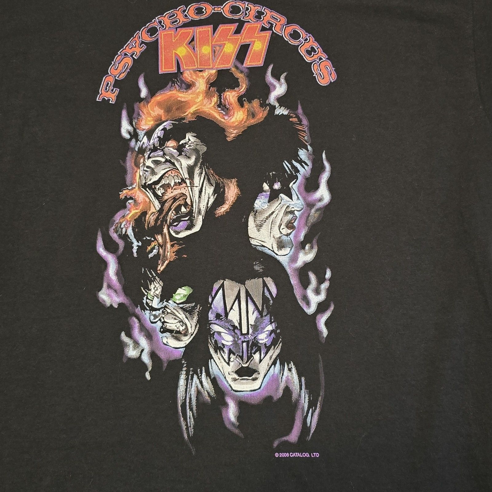 Other KISS Psycho Circus Vintage Vinyl T-Shirt 2006 Large Black Size US L / EU 52-54 / 3 - 7 Thumbnail