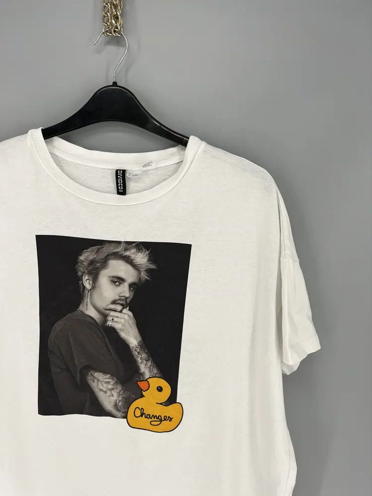Band Tees Justin Bieber Changes Tour Pop Europe Band Rock Rap Size US L / EU 52-54 / 3 - 5 Thumbnail