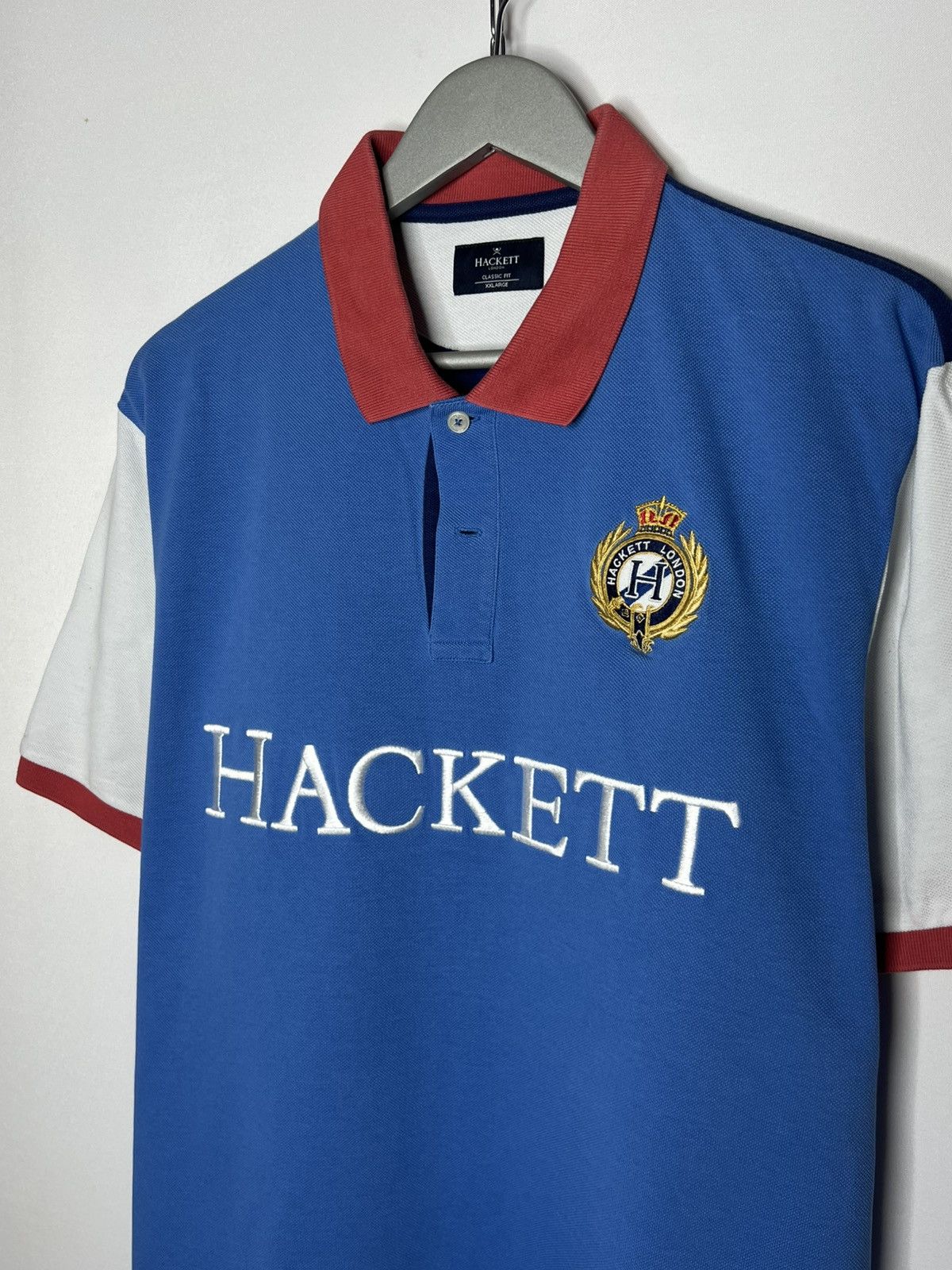 Hackett Hackett #1 Great Britain Chief Kief Style Polo Shirt Tee Size US XXL / EU 58 / 5 - 5 Thumbnail