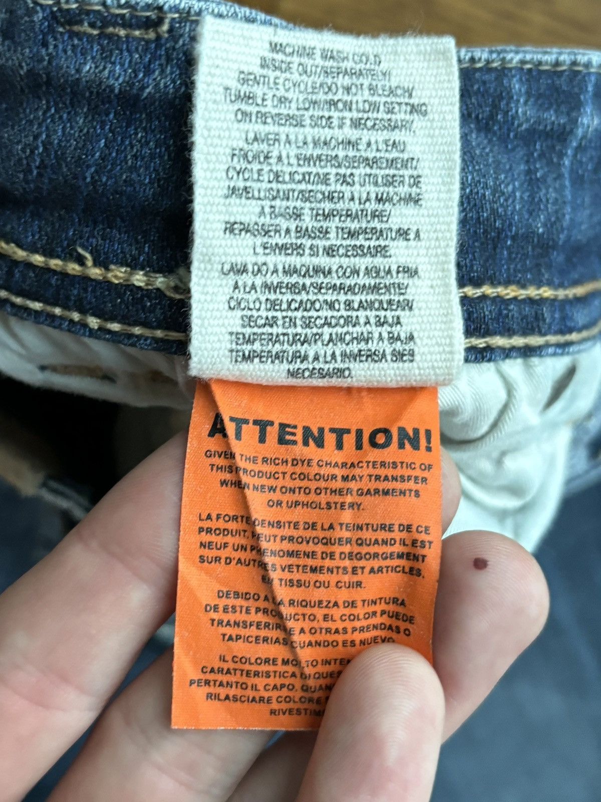Parasuco × Rocawear × Vintage 1990s Vintage Parasuco Jeans 2000s Y2K Denim Punk Faded Goth Size US 32 / EU 48 - 10 Thumbnail