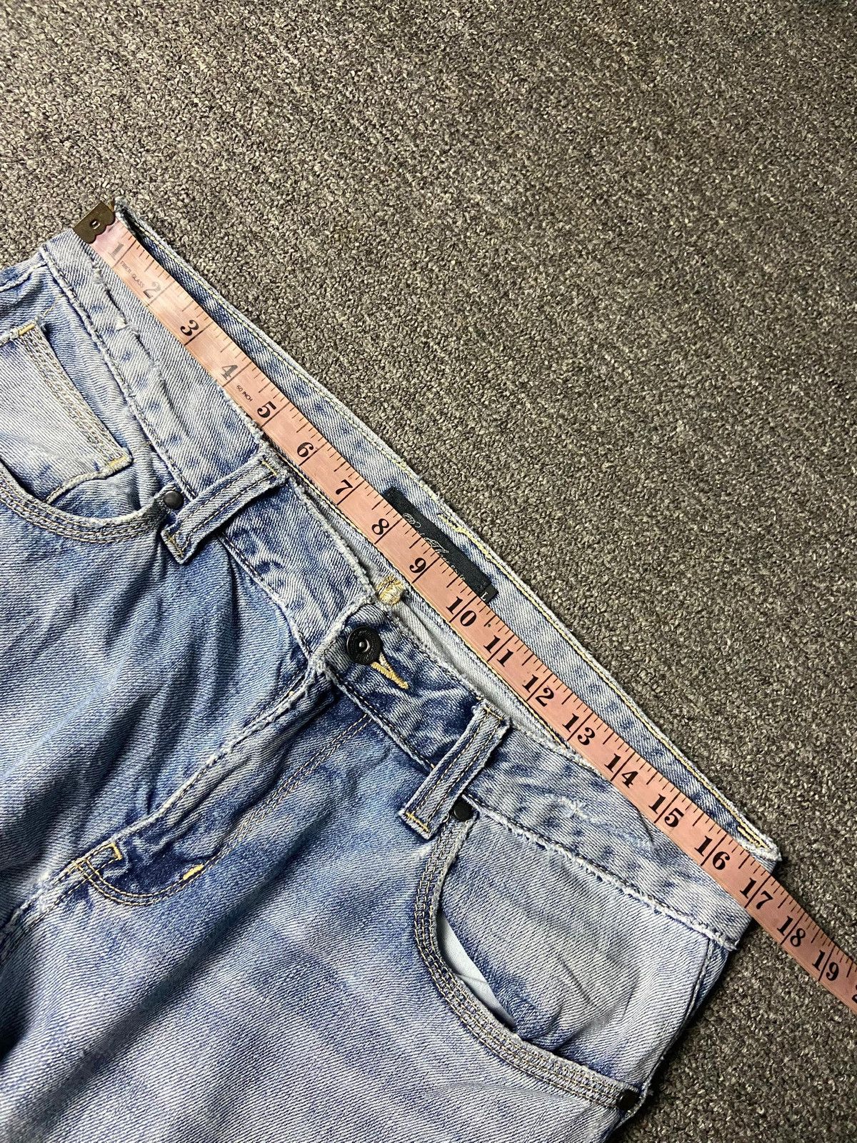 Japanese Brand Roots Three Style Distressed Denim Jeans (162) Size US 34 / EU 50 - 4 Thumbnail