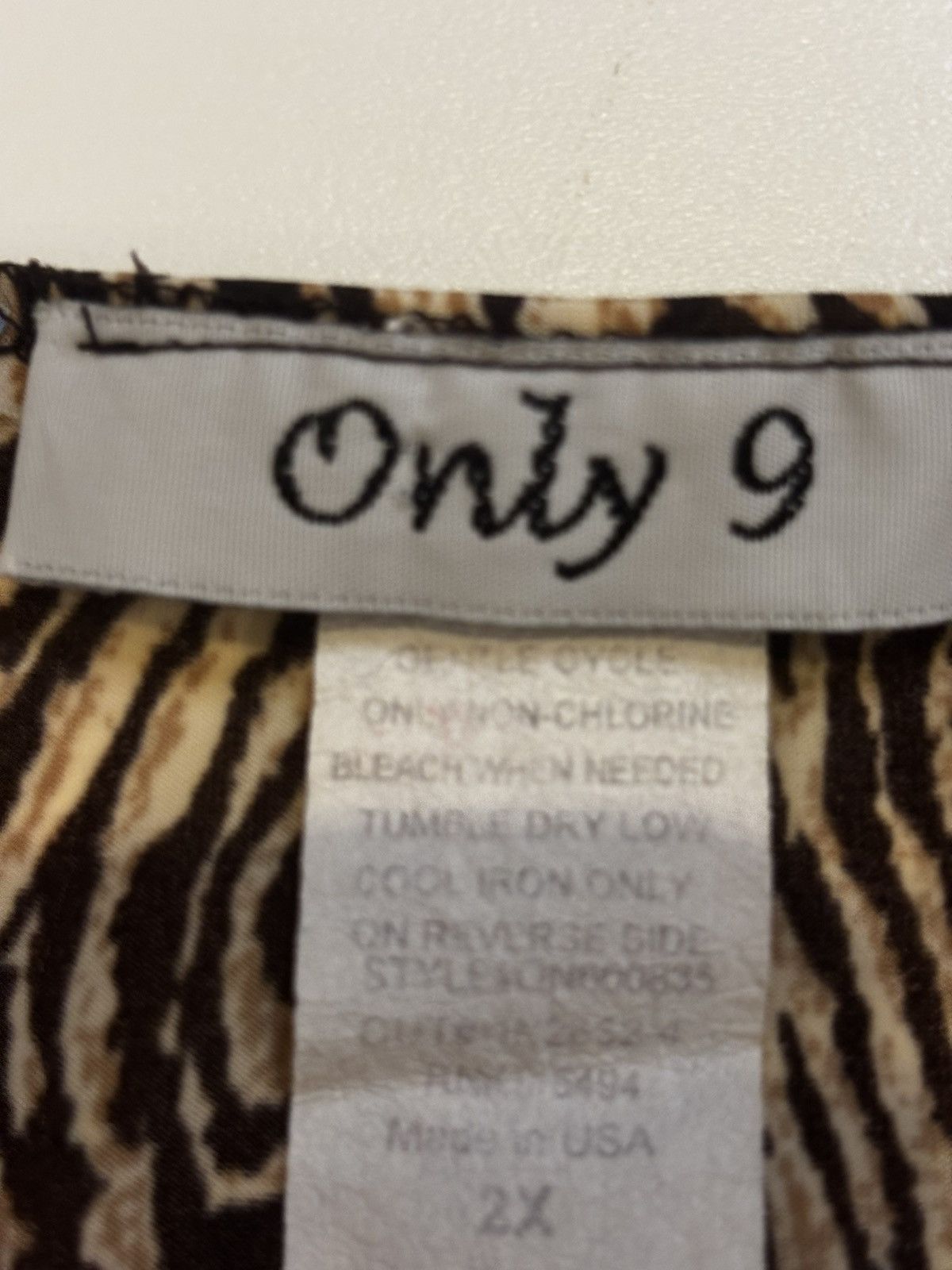 Other Women’s V-neck Top.wt9636 Size XXL / US 16-18 / IT 52-54 - 8 Thumbnail