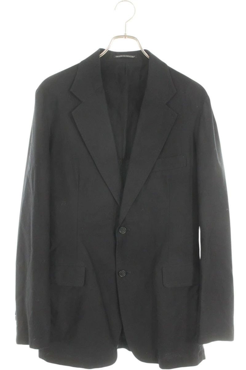 Yohji Yamamoto YOHJI YAMAMOTO POUR HOMME 17SS2B Single Tailored Jacket Size US L / EU 52-54 / 3 - 1 Thumbnail