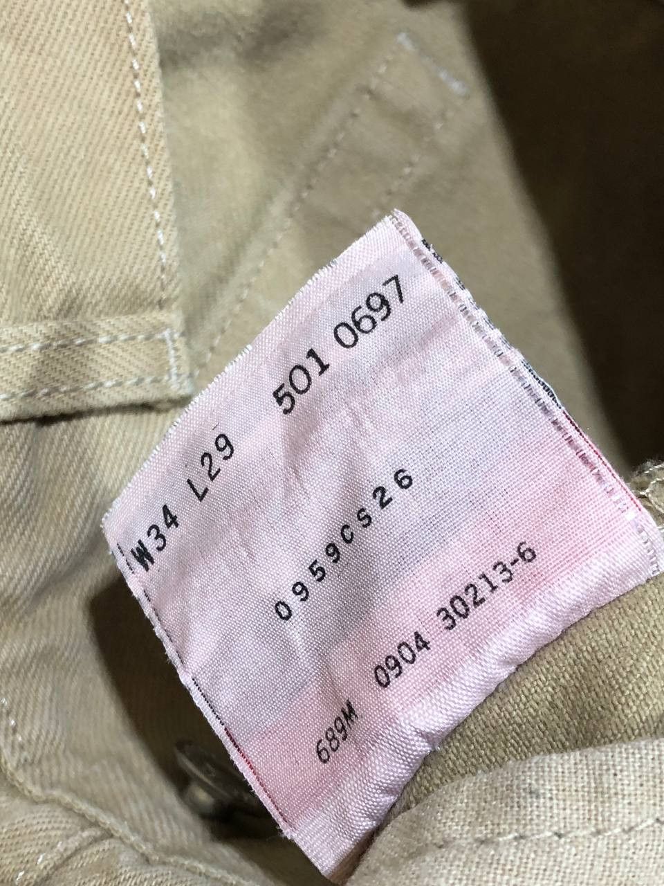 Levi's Levi's 501 vintage jeans pants Y2K W34 streetwear Size US 34 / EU 50 - 4 Thumbnail