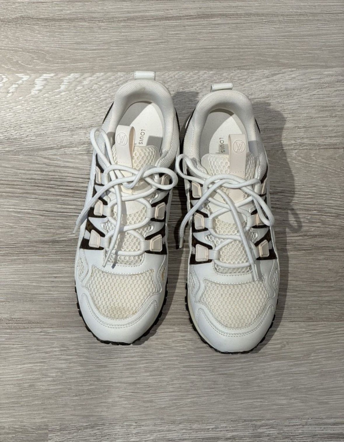 Louis Vuitton Louis Vuitton Calfskin Monogram Run Away Sneakers Size US 6.5 / IT 36.5 - 4 Thumbnail