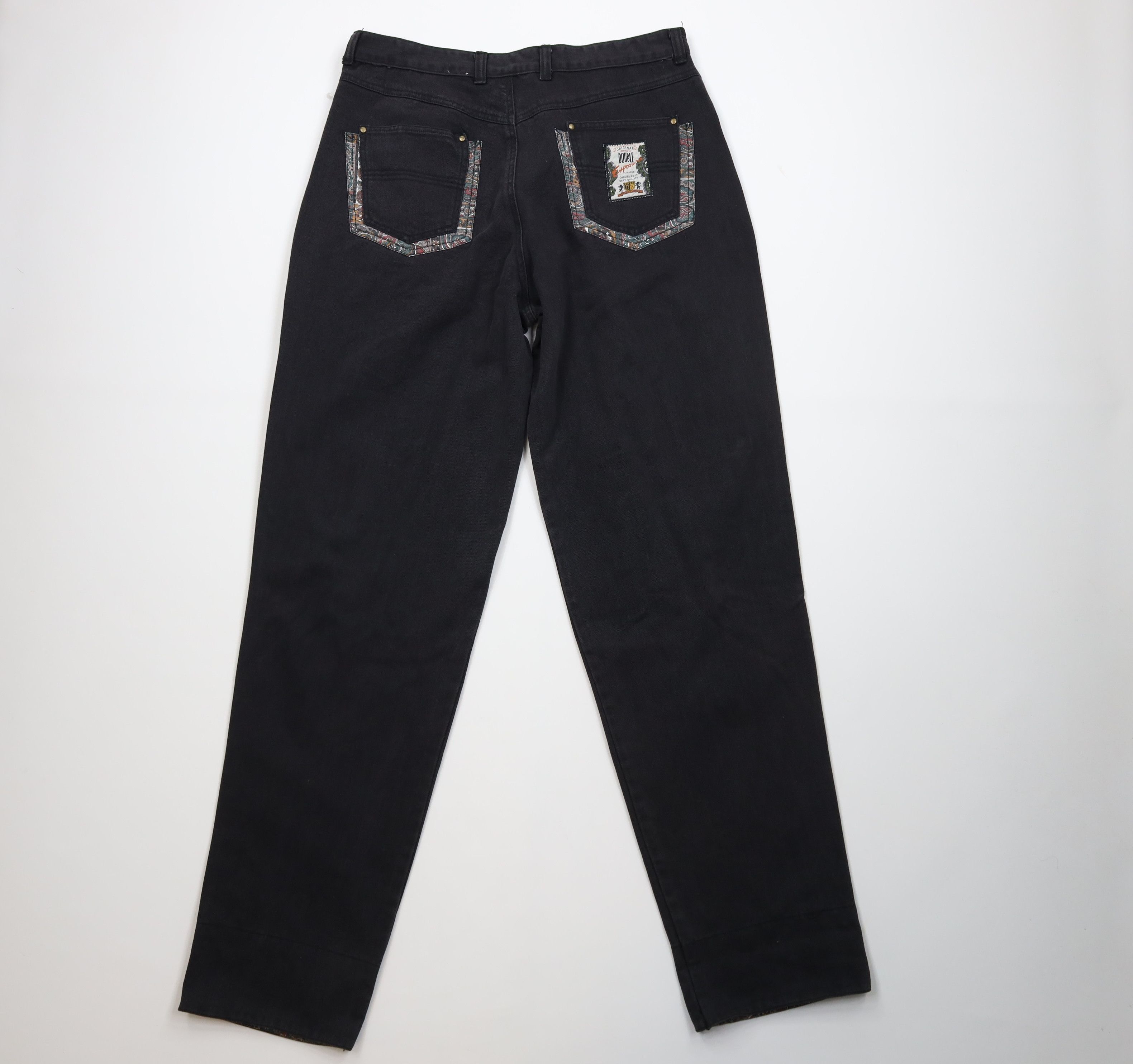 Deadstock Vintage 90s Streetwear Flip Cuff Baggy Fit Jeans