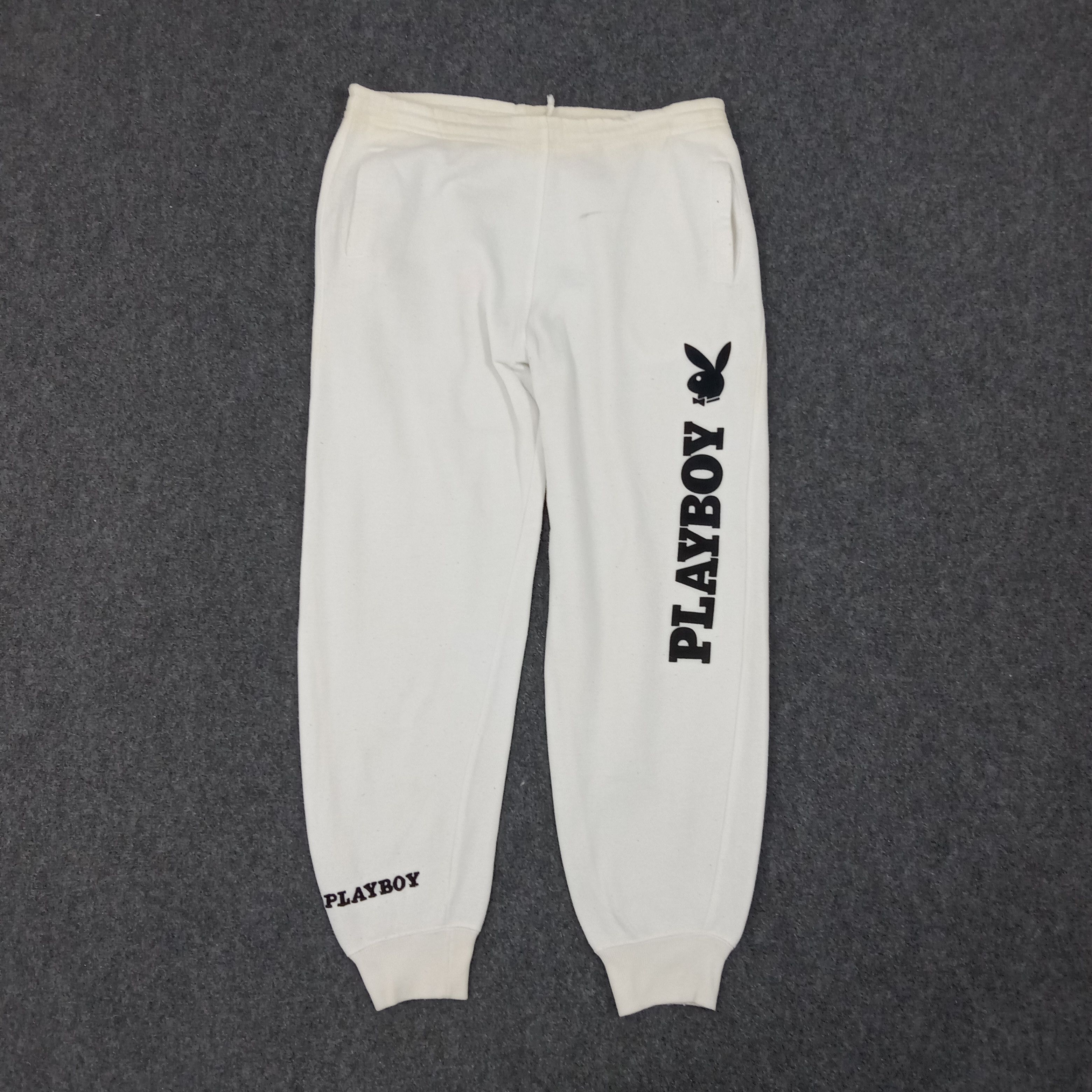 Playboy × Vintage PLAYBOY American Brand Jogger Pants Size US 34 / EU 50 - 1 Thumbnail