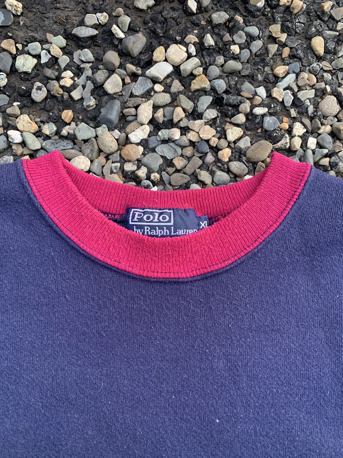Polo Ralph Lauren Vintage Polo Ralph Lauren Big Stripe Crewneck Sweatshirt Size US XL / EU 56 / 4 - 4 Thumbnail