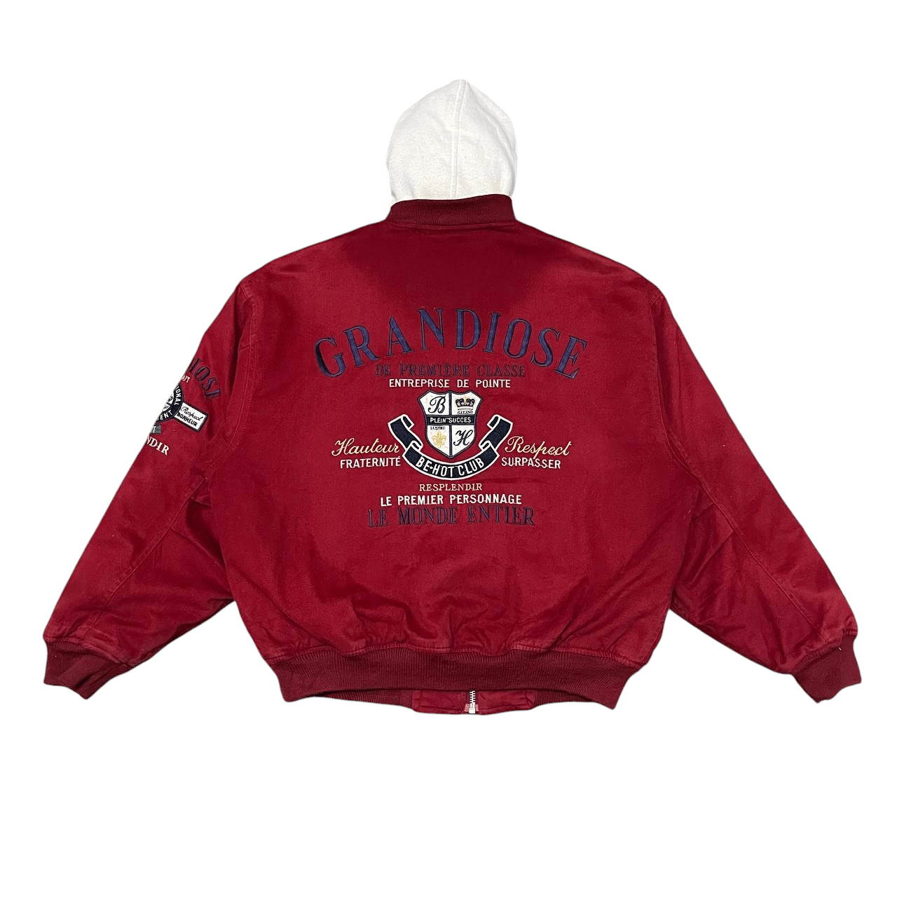 Issey Miyake Vintage Be-Hot Grandiose Bomber Jacket with Hood Size US M / EU 48-50 / 2 - 1 Thumbnail
