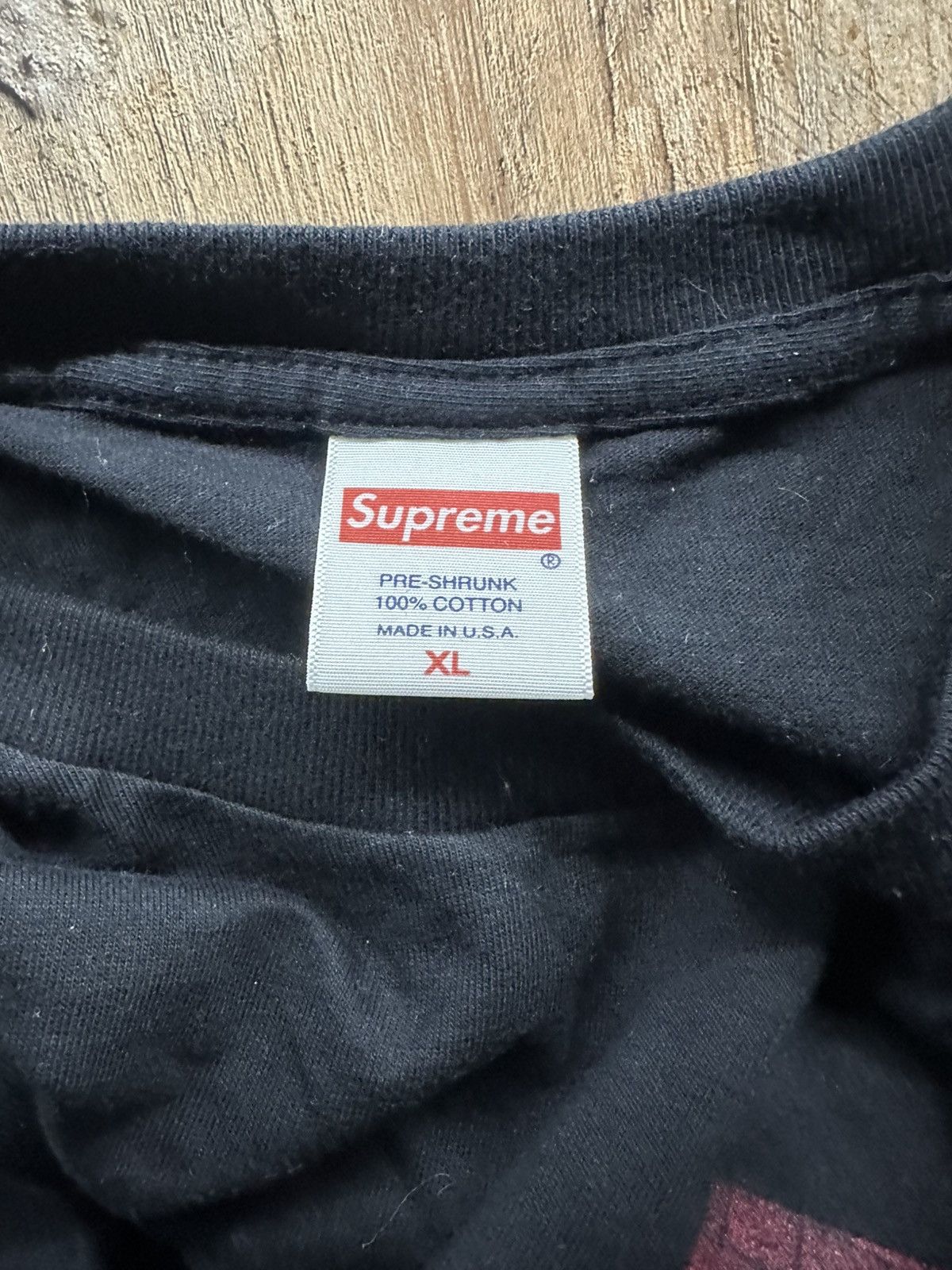 NEW Supreme Mike Hill Snake Trap L/S Tee Black XL SS17
