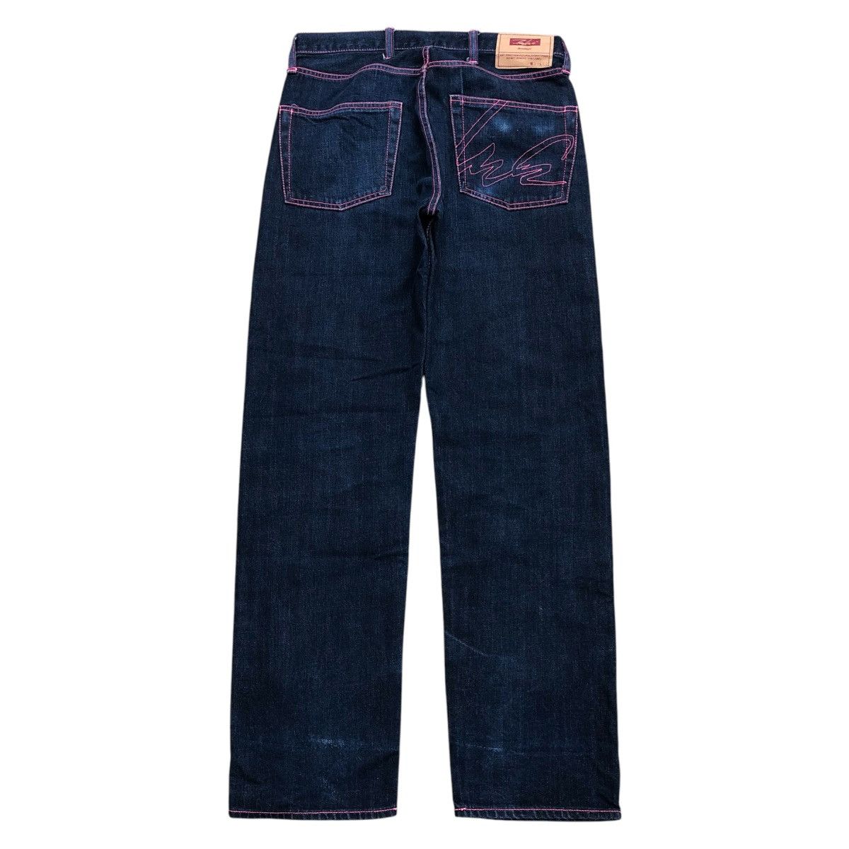 Futura Vintage Futura Lobaratories Embroidered Pink Jeans Pants Size US 30 / EU 46 - 1 Thumbnail