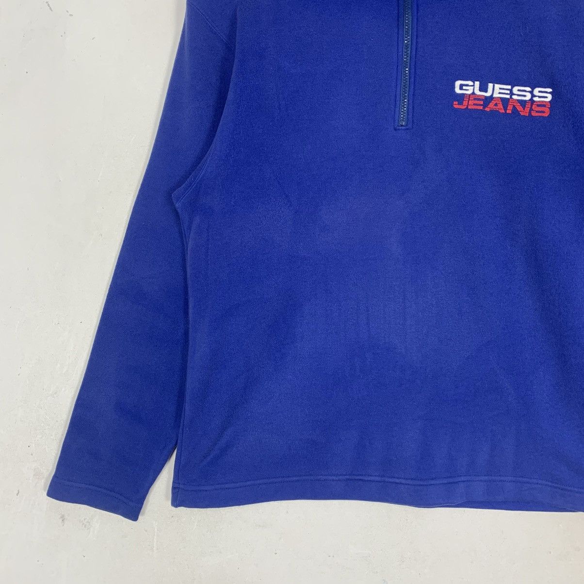 Guess Vintage Guess Jeans Outdoor JapaneseBrand Fleece Sweatshirt Size US M / EU 48-50 / 2 - 5 Thumbnail