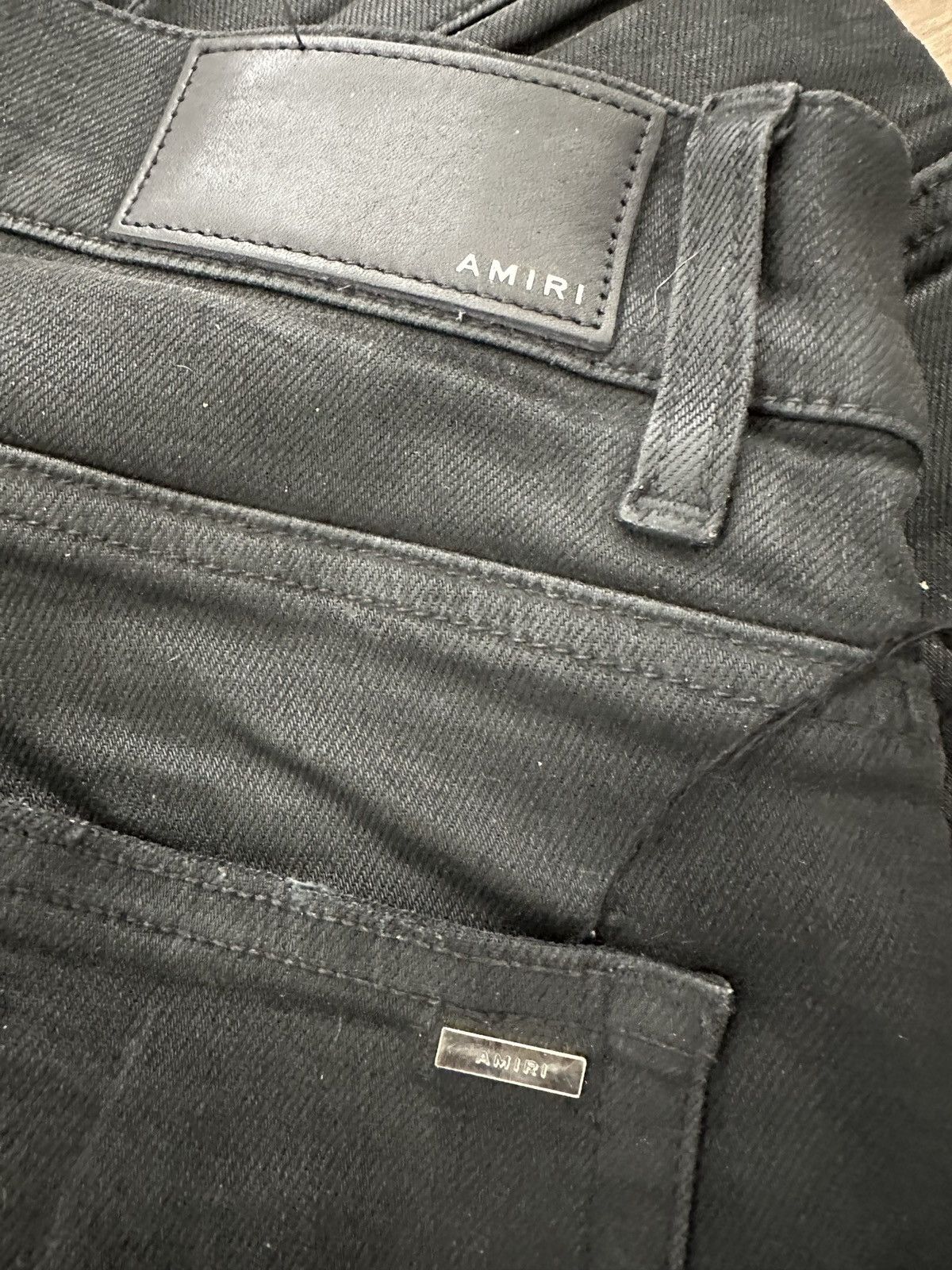 Amiri Amiri Grudge Patch Jeans Size US 34 / EU 50 - 4 Thumbnail
