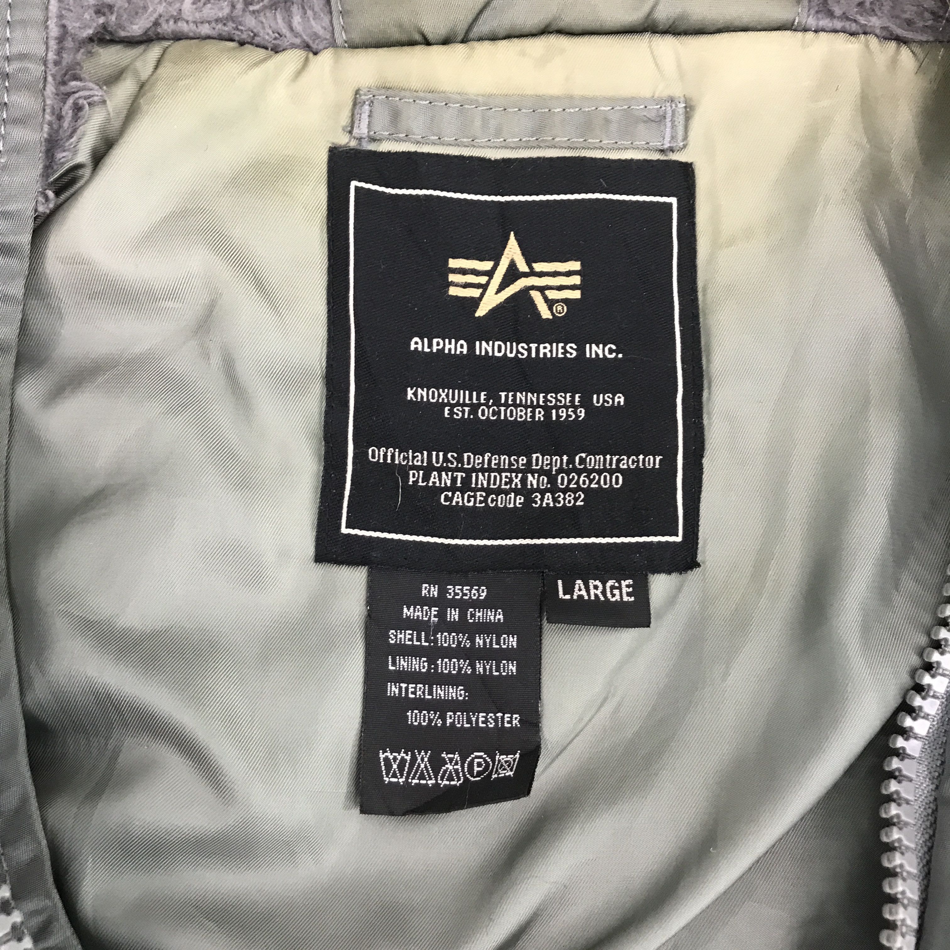Alpha Industries Fur hoodies alpha industries inc zipper jacket Size US L / EU 52-54 / 3 - 13 Thumbnail